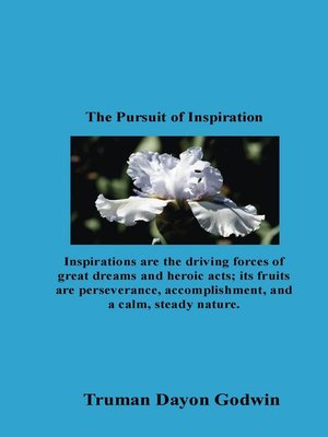 cover image of The Pursuit of Inspiration
